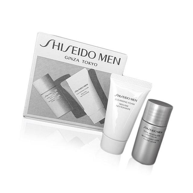 Bộ sản phẩm dữơng da cho nam Shiseido Men Skin Revitalizer Set