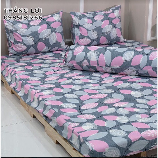 Drap Cotton 100% Thắng Lợi chính hãng Mẫu A591 IN LOGO THẮNG LỢI vệ sinh dễ dàng.