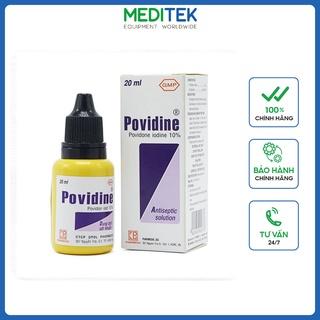 Dung dịch sát khuẩn, sát trùng Povidone Chai/100ml