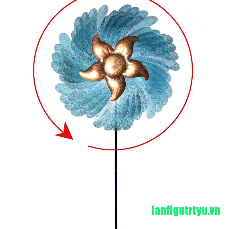 【trtyu】Wind Spinners Windmill Wind Spinner Garden Yard Decoration for Outdoor Yard