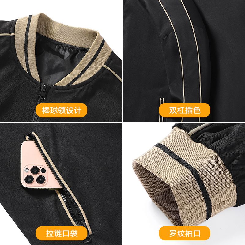 Áo Khoác Bóng Chày Mỏng Thời Trang Mùa Xuân KM2022 Phong Cách Hàn Quốc Cao Cấp Cho Nam