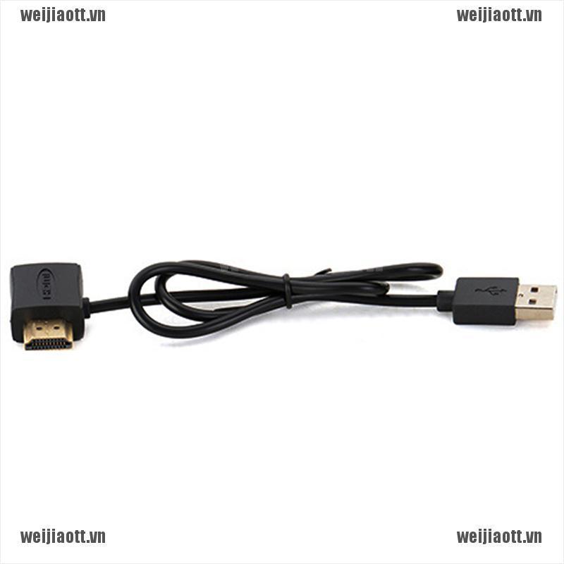 Dây Cáp Nối Dài 50cm Usb 2.0 Hdmi Male Sang Female