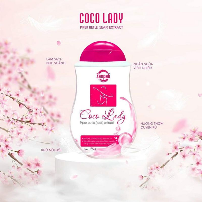 [ CHÍNH HÃNG] DUNG DỊCH VỆ SINH PHỤ NỮ COCO LADY ZENPALI - cocolady - zenpali