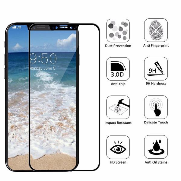 CƯỜNG LỰC 6D IPHONE Full 6/6PLUS/ 7/7PLUS/ 8/8Plus/ iphone X - Siêu bền - Siêu cứng