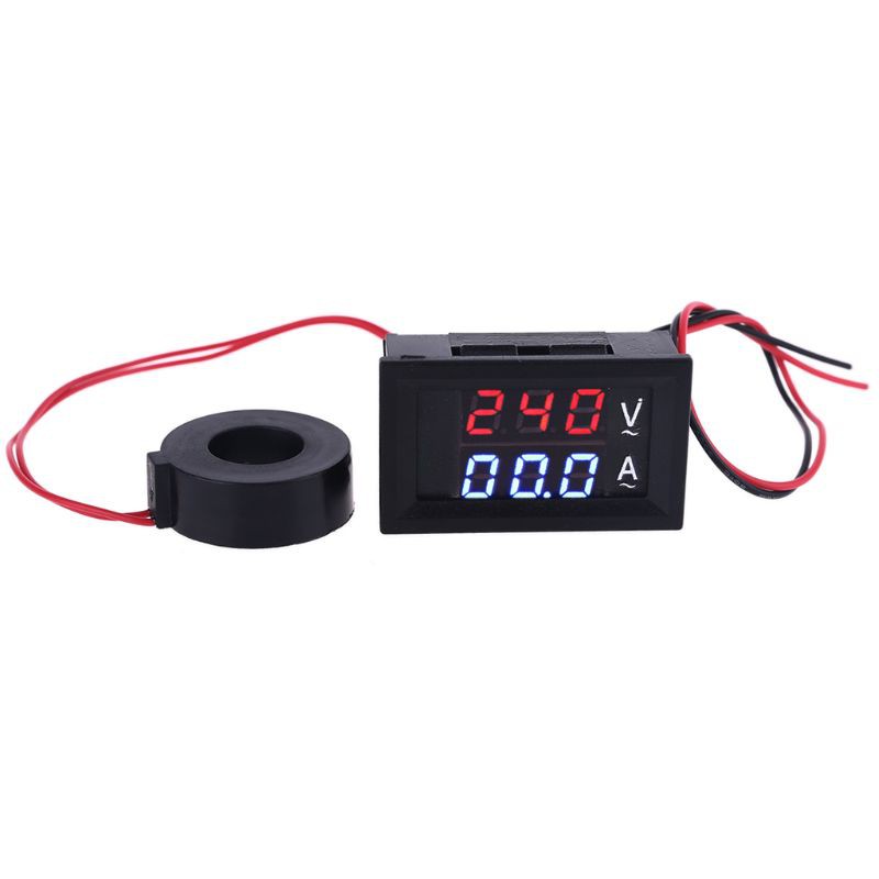 Vôn kế kỹ thuật số 0.28" AC 60-500v 10a 50a 100a
