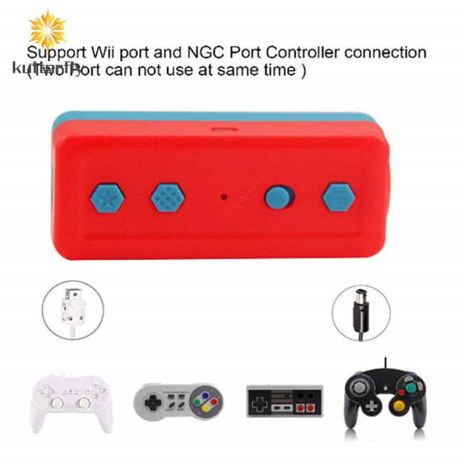 WII NES SNES Classic Handle Bluetooth Converter Switch NGC to