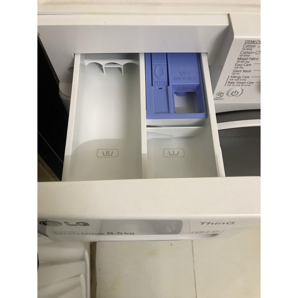Máy giặt LG Inverter 8.5 kg FV1408S4W 2020 - Điện Máy Kho Rẻ