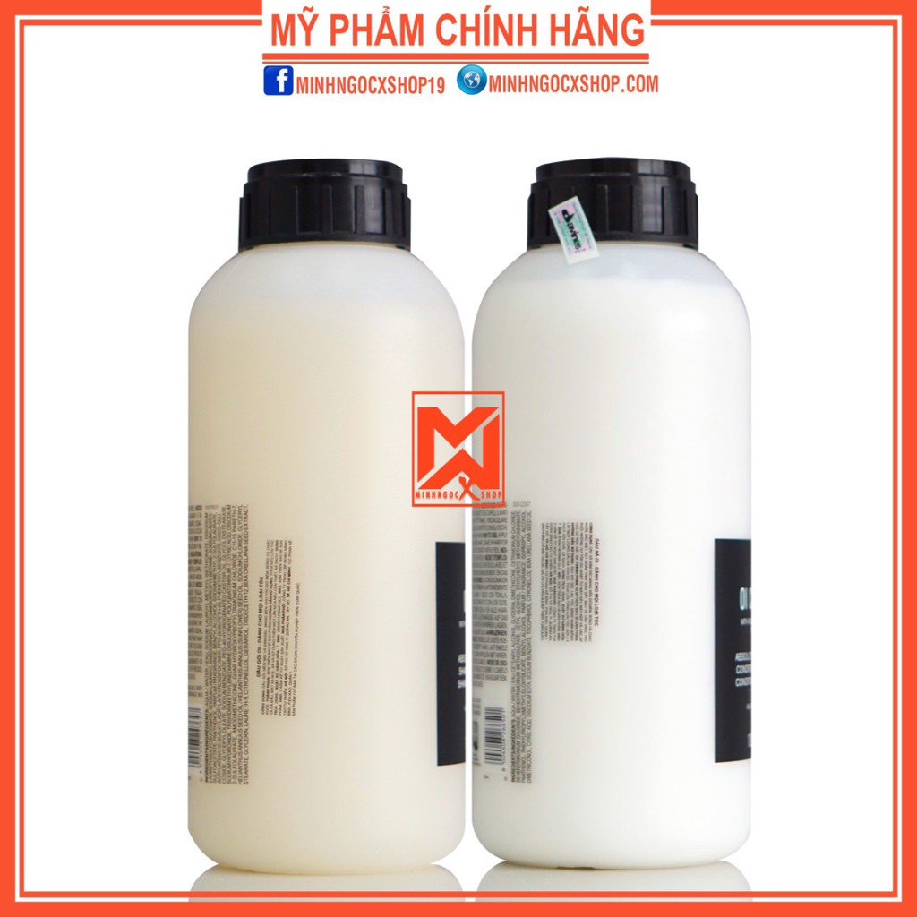 Dầu gội xả hoàn mỹ cho mọi loại tóc DAVINES OI 1000ml chính hãng