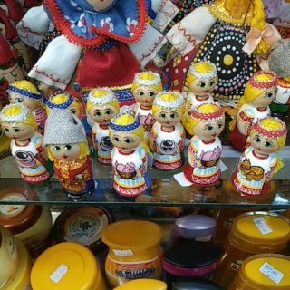 Búp bê matryoshka 2,5-5cm ( Nga )