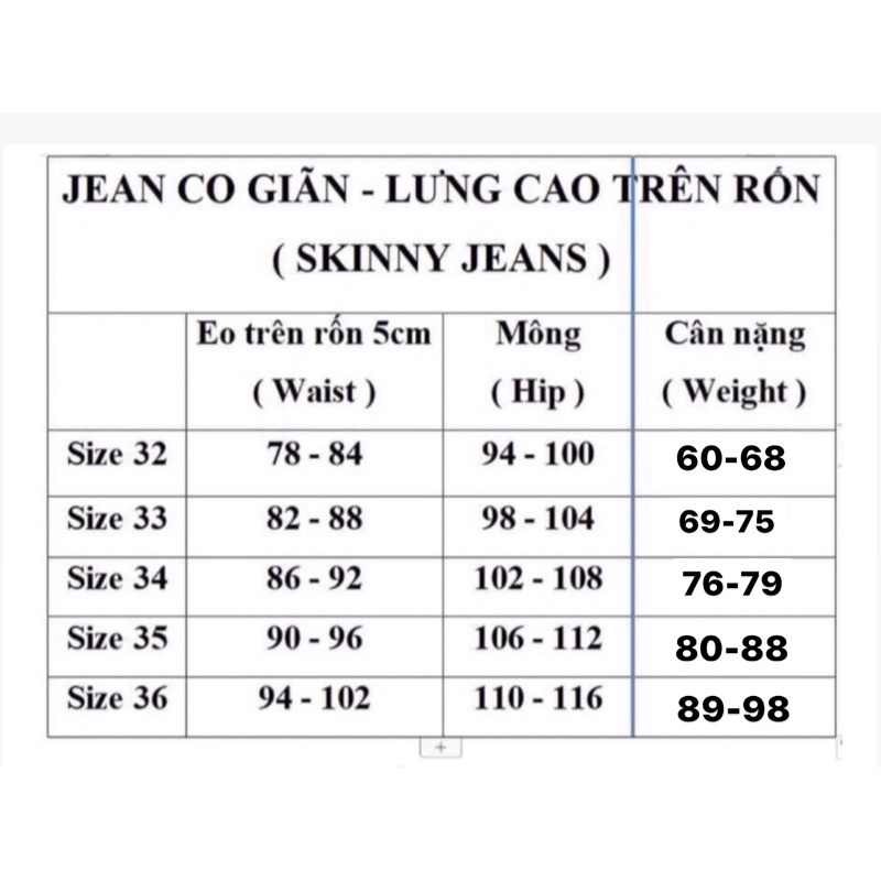 [Bigsize 32-36] Quần Jean Skinny Xám Loang Trơn Basic. Jean co giãn lưng cao trên rốn