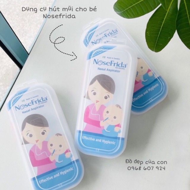 Hút mũi cho bé Nose frida (tặng kèm dây vệ sinh)