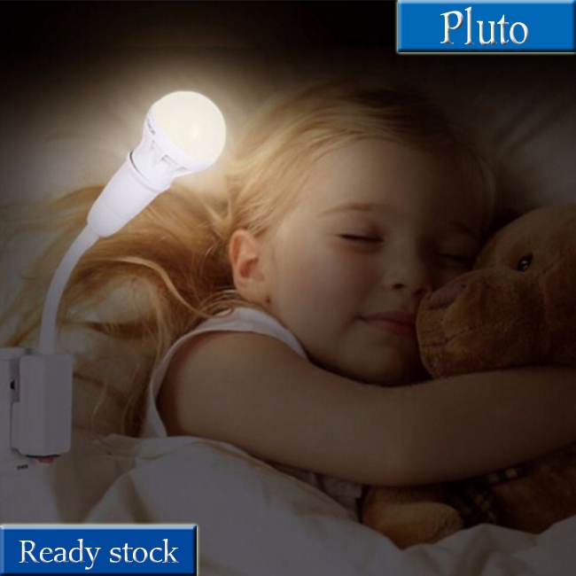 E27 LED Remote Control Plug Lamp Holder Light Base for Night Light Bedside Lamp