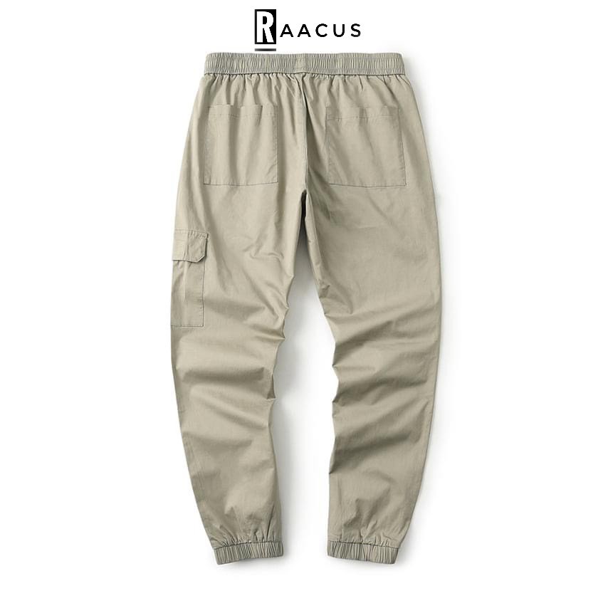 [Mã MAMT2405 giảm 10K đơn 0đ] Quần kaki nam jogger túi hộp ống suông, quần jogger nam kaki thời trang nam RAACUS-Q095