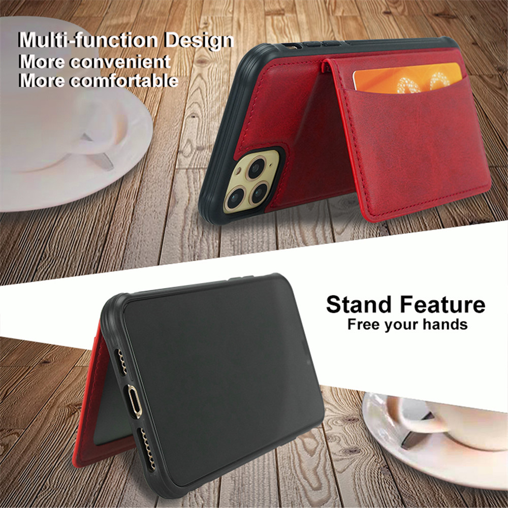 Ốp Điện Thoại Da PU Phối Ví Sang Trọng Cho iPhone 14 13 12 11 Pro Max 12Pro 13Pro 14Pro 12Mini X XS 7 8 Plus XR SE 2020