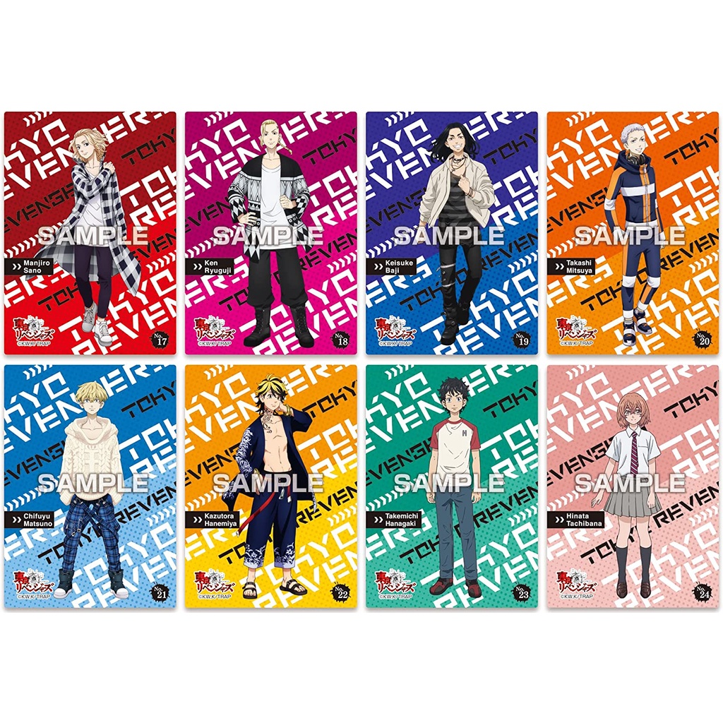 Thẻ bài sưu tập Clear Card Tokyo Revengers - Ensky