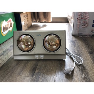Đèn sưởi nhà tắm 2 bóng Milor ML6002 (ML 6002)