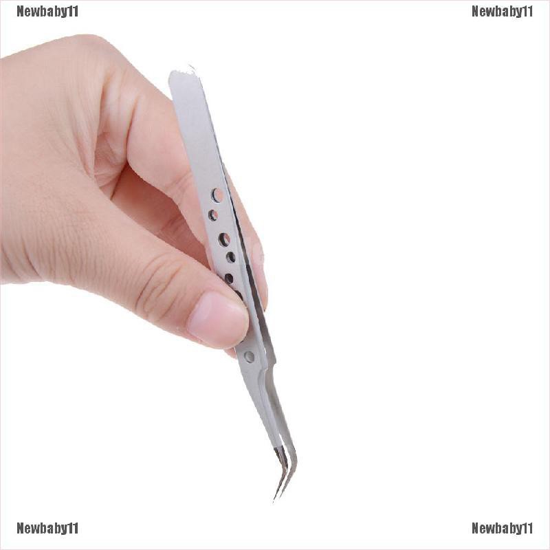 1 Nhíp Kẹp Điện Bằng Thép Không Gỉ Dày Cứng