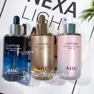 Tinh Chất Serum Dưỡng Ẩm Trắng Da AHC Capture Solution Max Ampoule