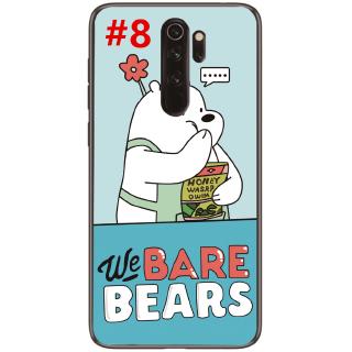 Ốp lưng TPU hình con gấu cho Xiaomi Redmi Note 8 Pro / Note 7 Pro