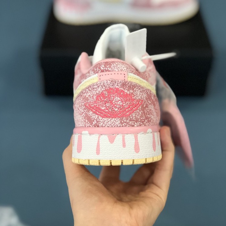 ✔️Giày Jordan 1 Low Hồng Kem Strawberry Ice Cream Fullbox✔️