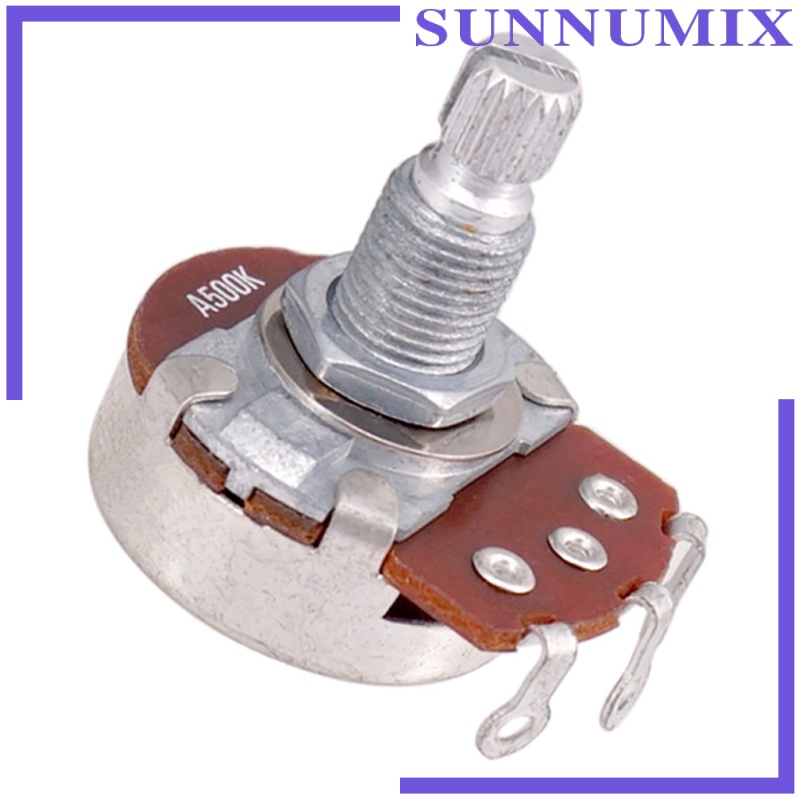 Bộ Chiết Áp mini A500k B500K Đường Kính 24mm Cho Đàn Guitar