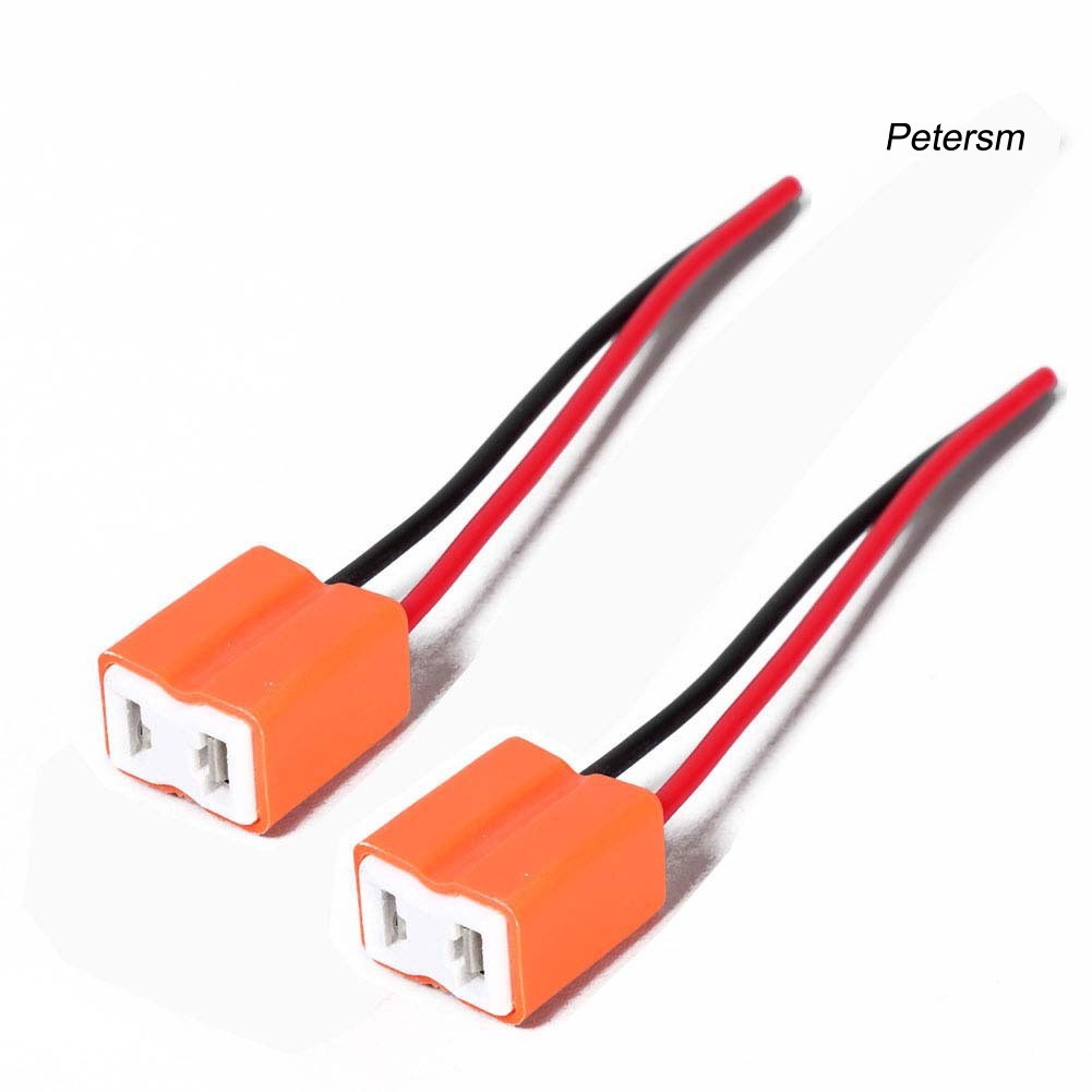 Set 2 Ổ Cắm Đèn Pha H7 Chuyên Dụng Cho Xe Hơi