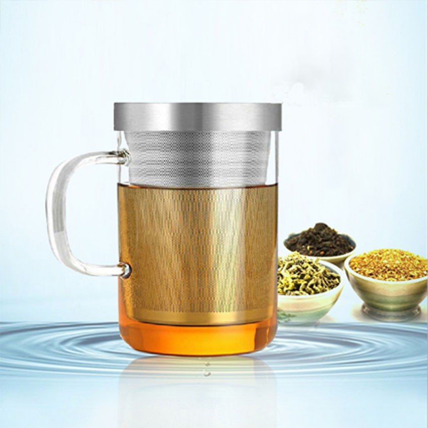Ly Thuỷ Tinh Lọc Trà Cao Cấp TI0250