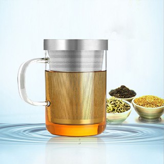Ly Thuỷ Tinh Lọc Trà Cao Cấp TI0250