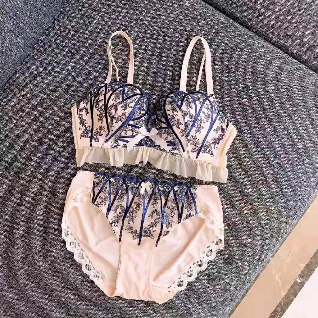 Bộ Đồ Lót Ren Màu Trơn Gợi Cảm Cho Nữ | BigBuy360 - bigbuy360.vn