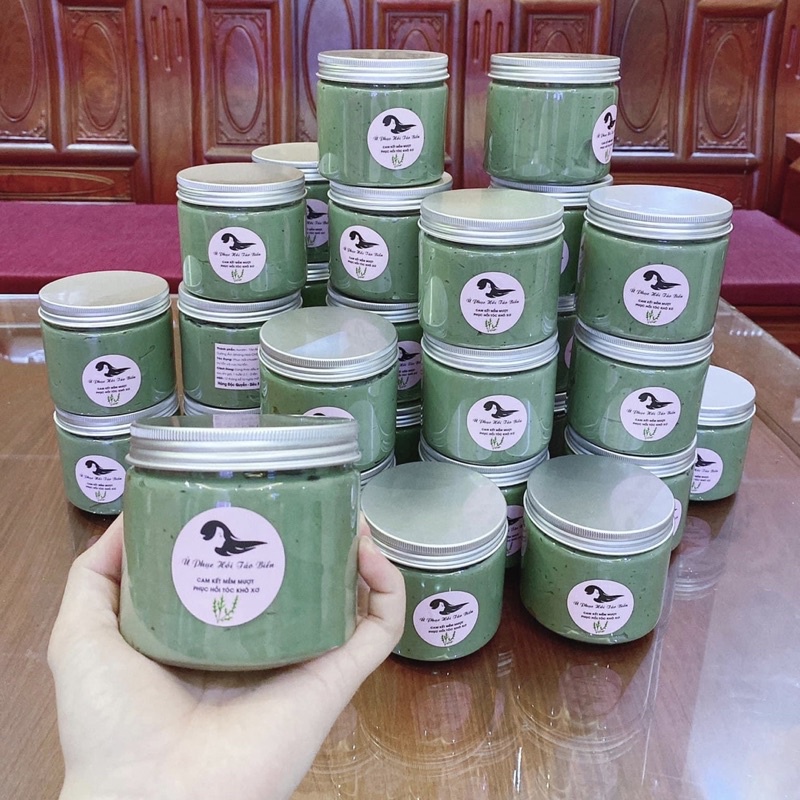 Ủ phục hồi tảo biển hũ lớn 900ml phục hồi tóc bóng mượt. , chắc khoẻ , giảm rụng