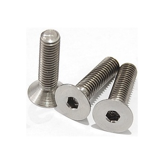 5 con ốc 4 ly inox m4x10 m4x15 m4x20 m4x25 m4x30 đầu bằng khóa lục giác