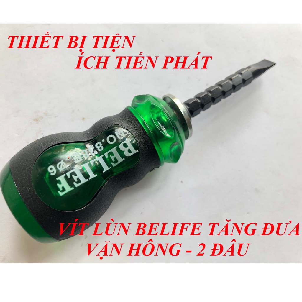 Tua Vít Tăng Đưa 2 Đầu BELIFE 6x55 (Chính Hãng)