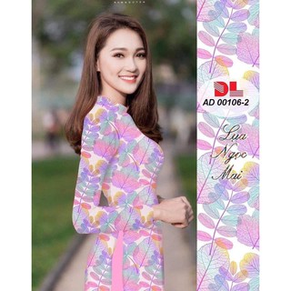 ÁO DÀI HOA LÁ hàng cao cấp