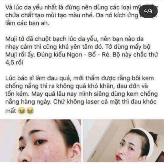 Nước hoa hồng muji dành cho mọi loại da