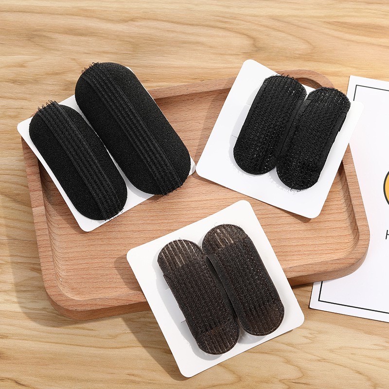 Set 2 kẹp độn phồng mái, độn dày tóc