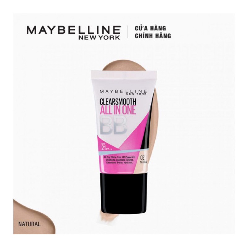 Kem BB Dưỡng Da Trang Điểm Maybelline Màu Natural