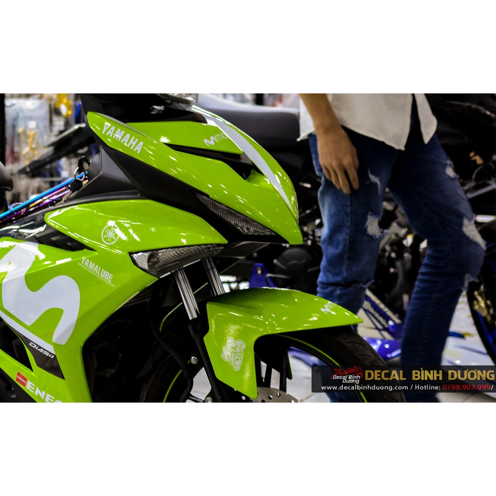 Tem Trùm Xe Exciter 150 🍀 FREESHIP 🍀 Xanh Lá Cây