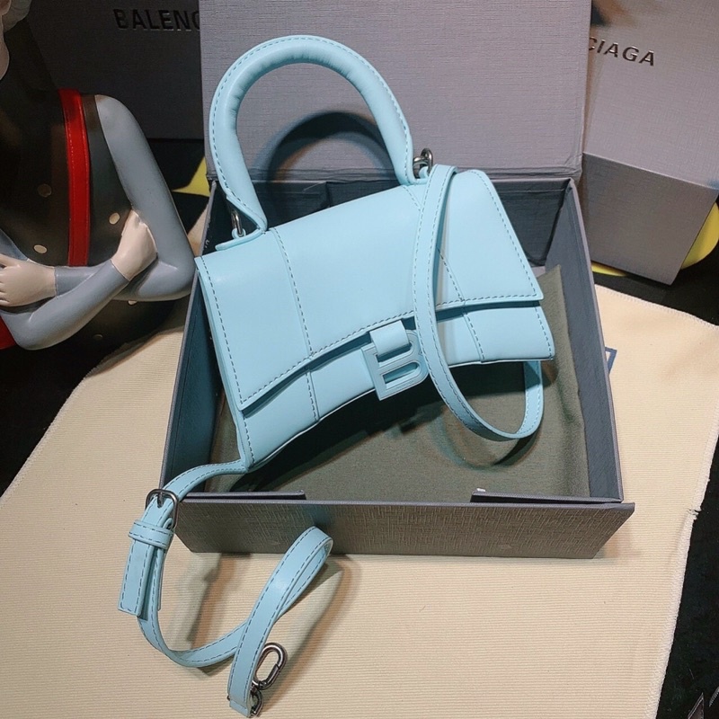 Túi xách balencia khoá chữ B sz 18