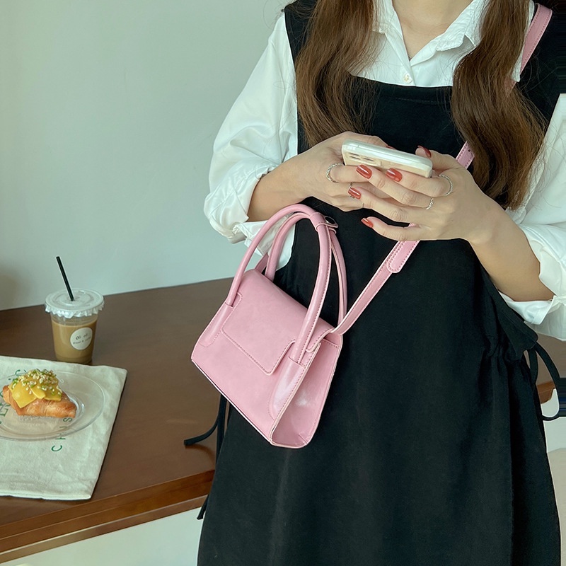 Túi đeo vai IELGY cỡ vuông nhỏ thiết kế đơn giản thời trang cho nữ