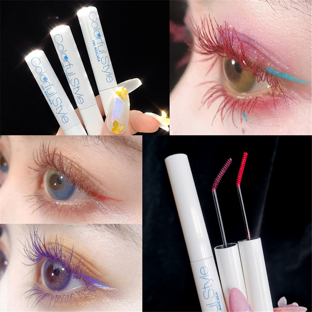 (Hàng Mới Về) Mascara Chuốt Mi Nhiều Màu Tùy Chọn Kèm Cọ Tiện Dụng | BigBuy360 - bigbuy360.vn