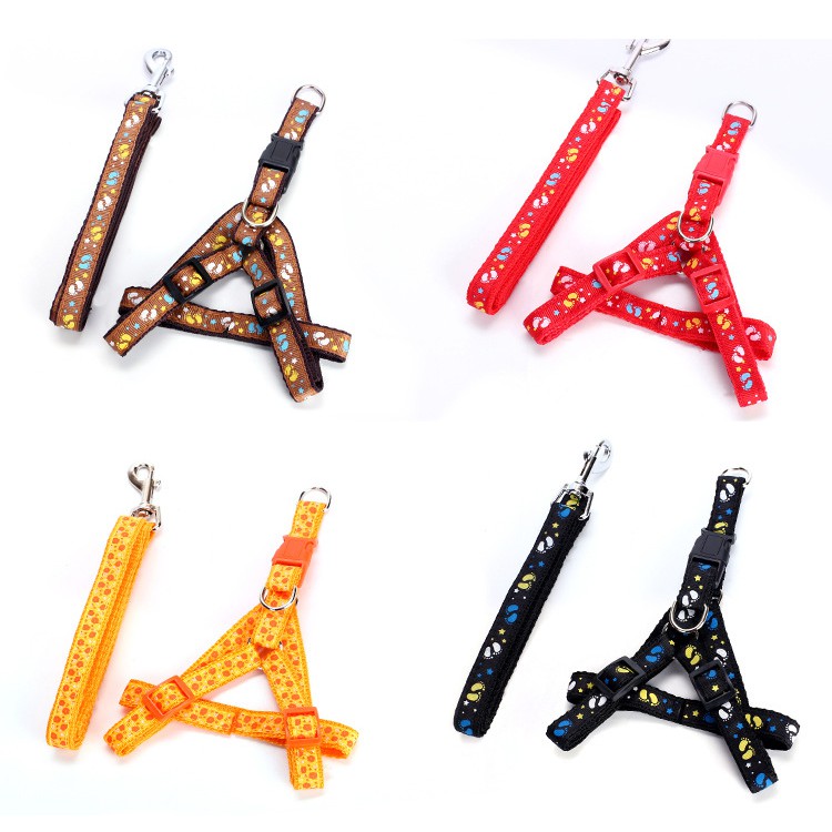 Dây Dắt Chó Mèo Cao Cấp - Dây Dắt Kèm Đai Yếm Cho Chó Mèo LUPETVN