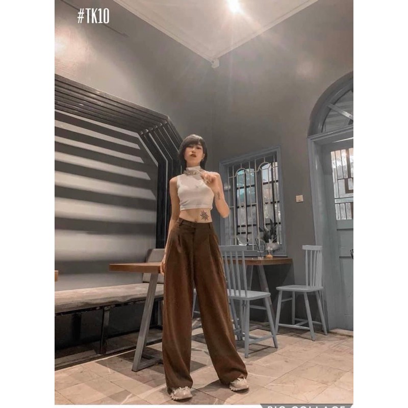 [Mã SKAMA06 giảm 8% TỐI ĐA 50K đơn250K] QUẦN ỐNG RỘNG CẠP CAO NAM NỮ -Meo4.store | BigBuy360 - bigbuy360.vn