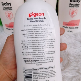 Phấn rôm sảy PIGEON 200G