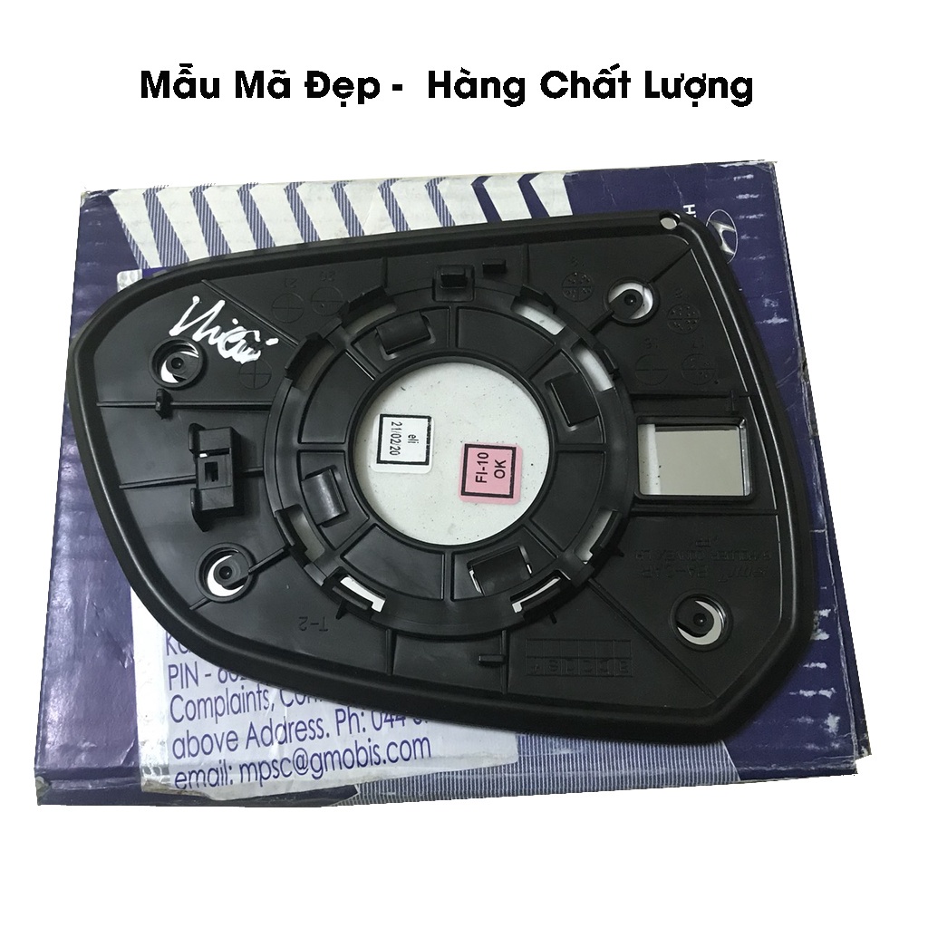 Mặt Gương Có Sấy i10 Grand, Gương Chiếu Hậu Hyundai - Có Chụp - Hình Ảnh Rõ Nét - Hàng Chất Lượng