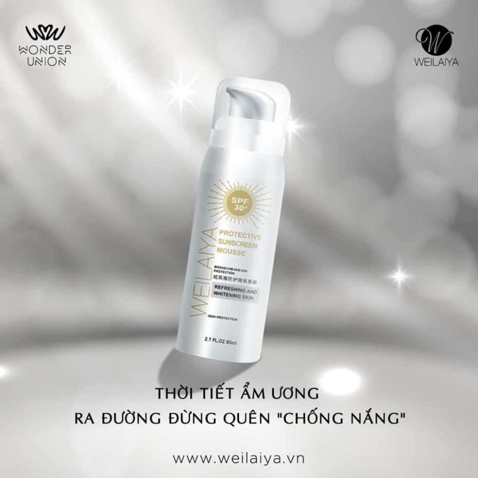 Kem Chống Nắng,Bọt Chống Nắng Weilaiya (Protetive Sunscreen Mouse) | BigBuy360 - bigbuy360.vn