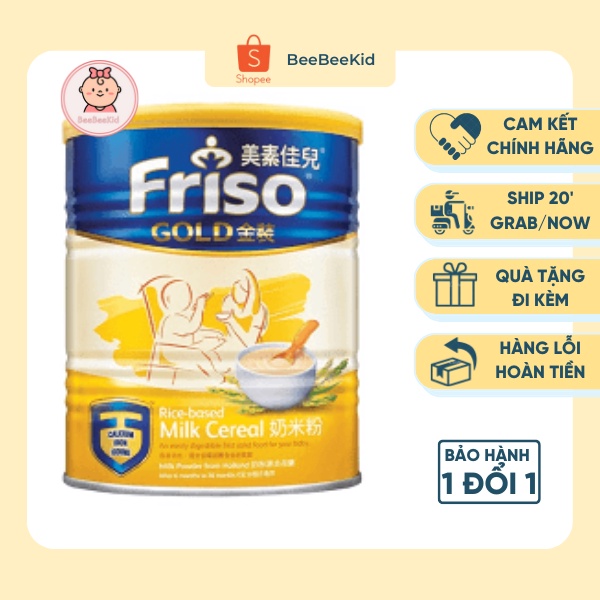 Bột Ăn Dặm Friso Gold 300g _ Ăn Dặm cùng Beebeekid