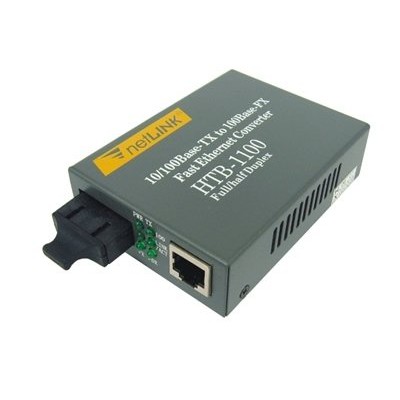 Bộ chuyển đổi quang điện, converter quang 10/100Mb/1000Mb 1 sợi và 2 sợi Mercury, Netlink - Bảo hành 06 tháng