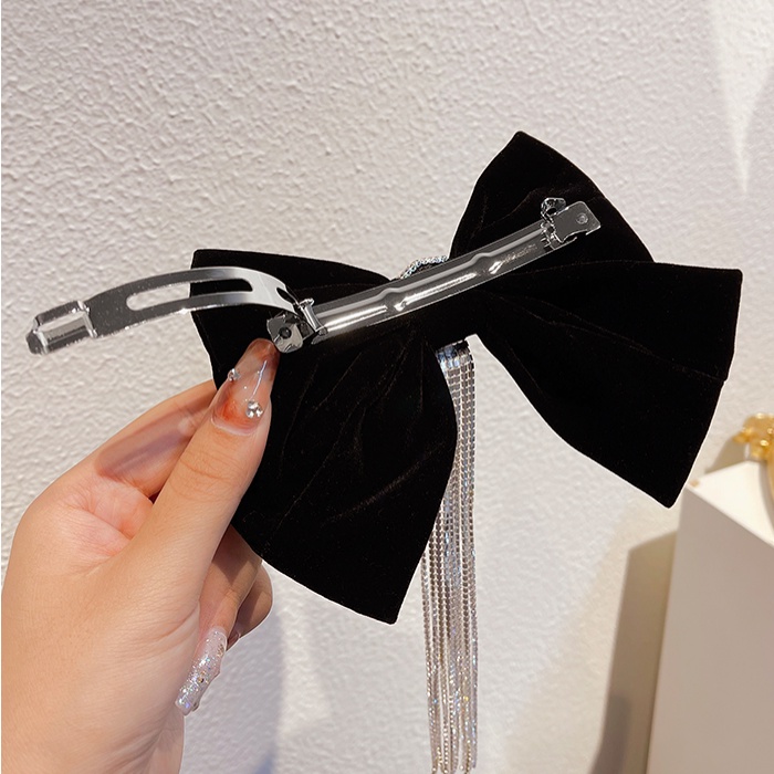 Kẹp Tóc Hình Bướm Đính Kim Cương Giả Thời Trang Hàn Quốc Cho Nữ