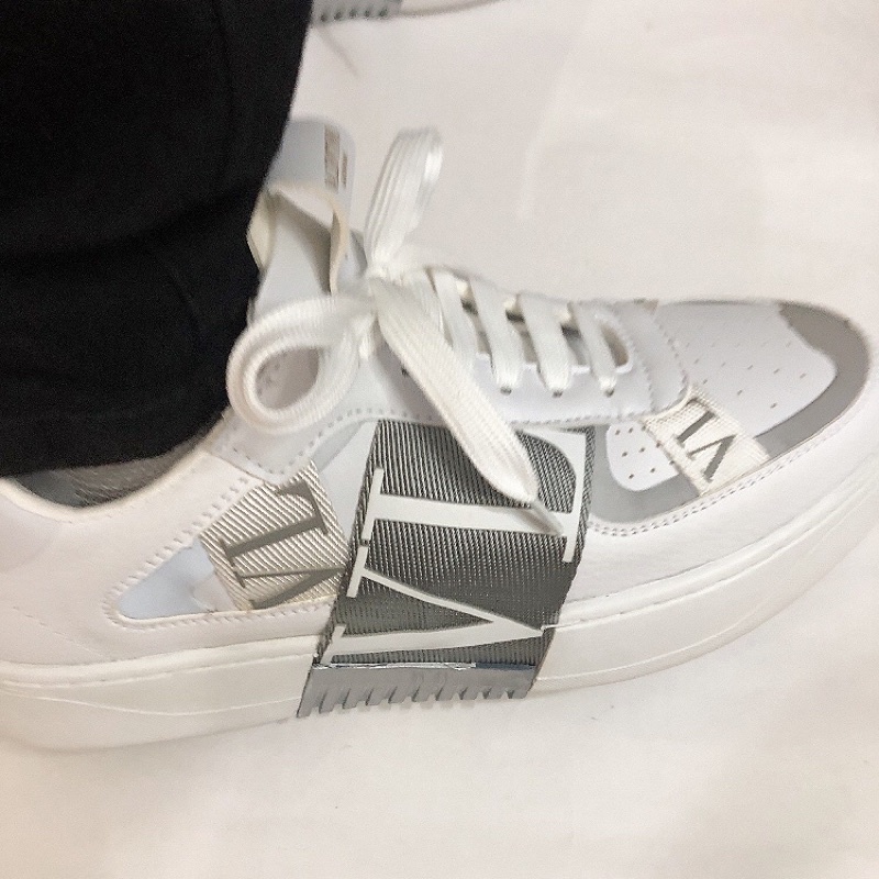 Giày thể thao Sneaker Vltn sọc xám mới hot 2021