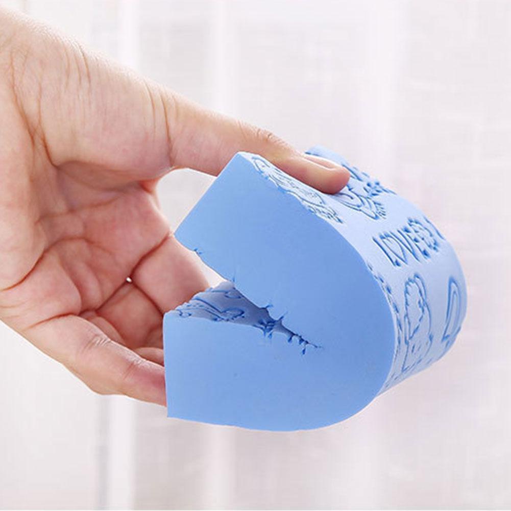 [Hàng mới về] Bông tắm tẩy tế bào chết chăm sóc da họa tiết hoạt hình M1Y2 Z1A1